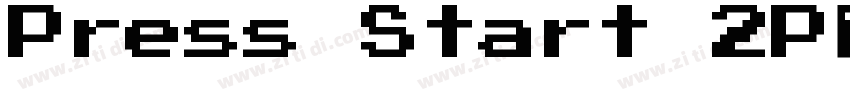 Press Start 2P复古游戏风字体转换